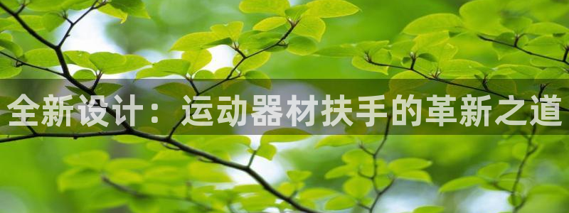 凯捷体育娱乐是那个系列的台子:全新设计:运动器材扶手的革新之