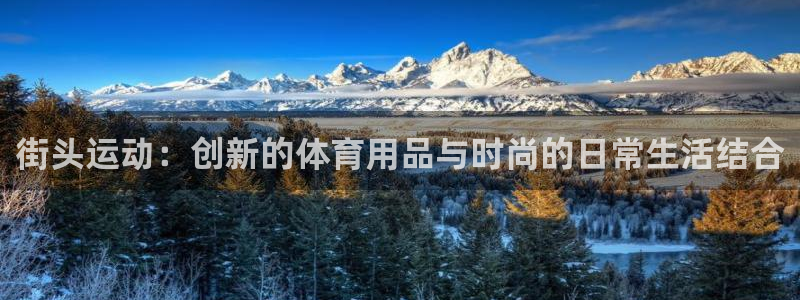 凯捷体育娱乐网站:街头运动:创新的体育用品与时尚的日常生活结